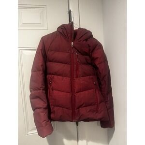The North Face Women's Boysenberry 550 Down Puffer Jacket Sz‎ S Hooded